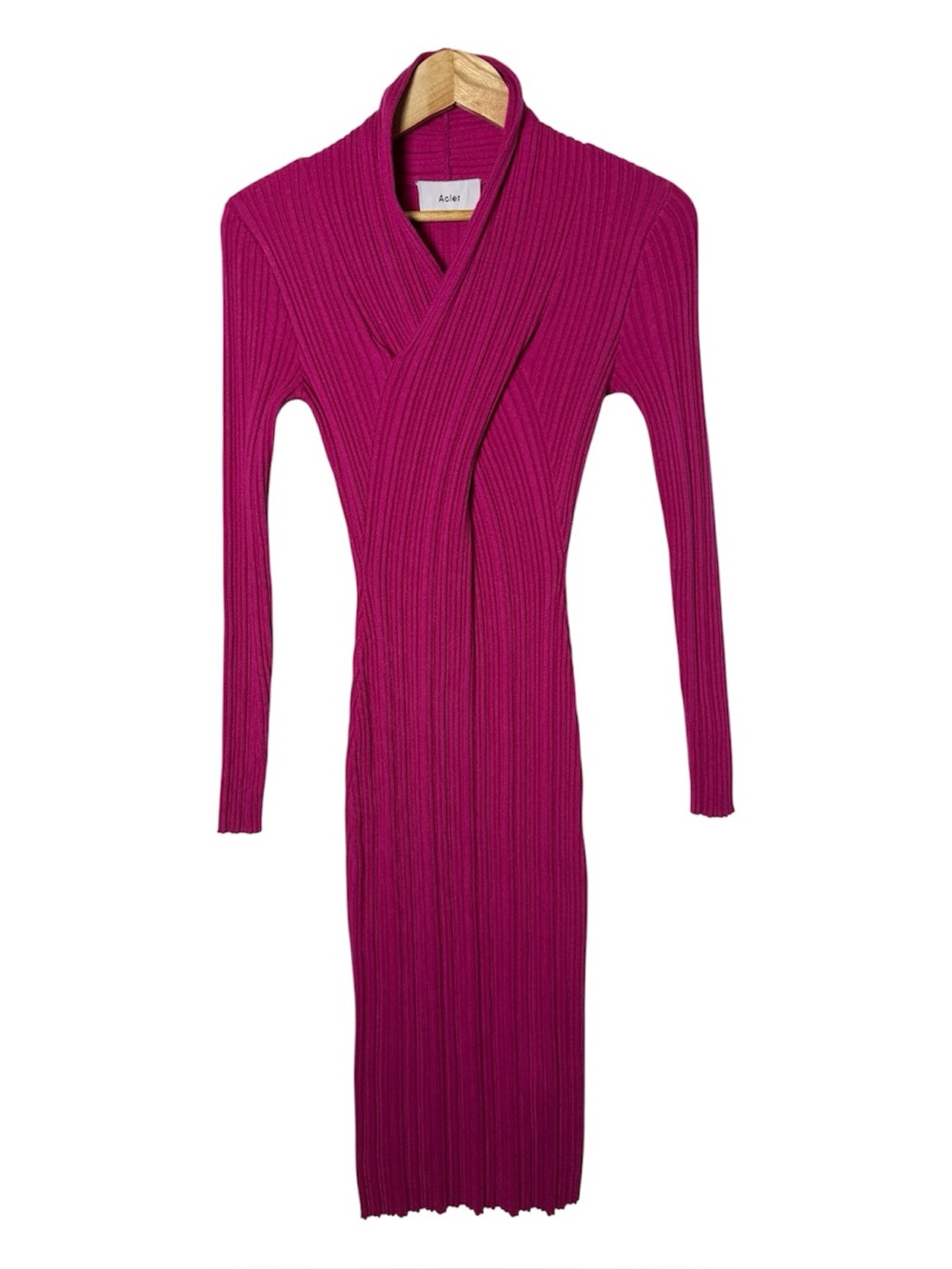 ACLER Windsor Dress Flamingo Pink Size 6 - Picture 4 of 9